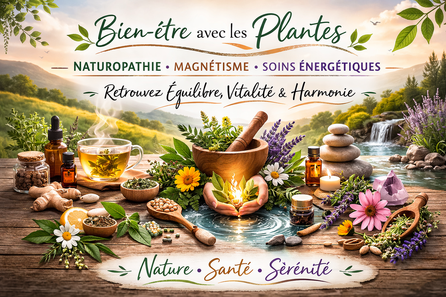 Naturopathie plantes médicinales Puy-de-Dôme
